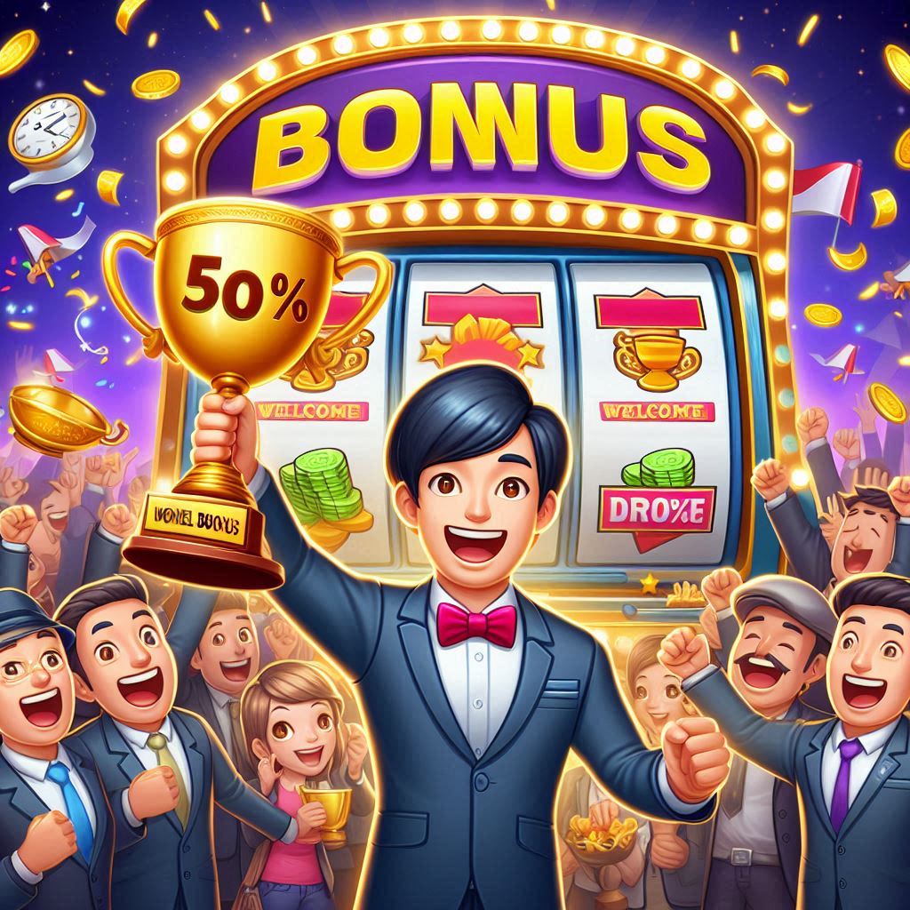 50% welcome bonus