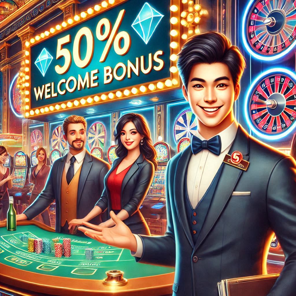 50% Welcome Bonus